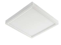 Keystone KT-SMLED18-9SQA-9CSF-FDIM 9" Square LED Surface Mount Downlight, Wattage 18W, Multi-Color Temperature, Voltage 120V Input, 90 CRI, TRIAC dimming