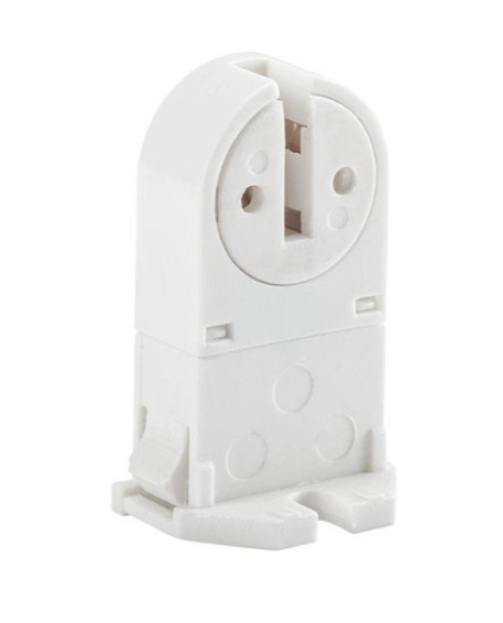 Keystone KT-SOCKET-T5-U-T Un-Shunted Tall T5 Socket. Push through with nub