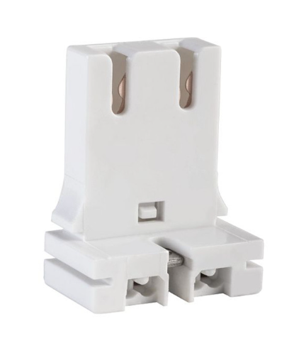 Keystone KT-SOCKET-T8-U-SI Un-Shunted T8 Socket. Straight Insertion for U-Bend lamps.Snap-In/Slide on