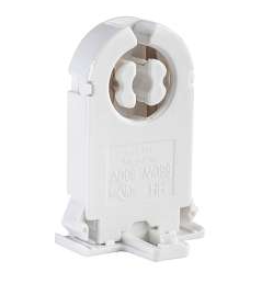 Keystone KT-SOCKET-T8-U-T Un-shunted Tall T8 Socket. Push-through with ...