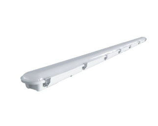 Keystone KT-VTLED54-8A-850-VDIM-P LED Vapor Tight, 8ft Narrow Body, Wattage 54W, Voltage 120-277V Input, Frosted Lens, Color Temperature 5000K, 0-10V Dimmable, Premium Series
