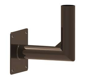 Keystone KT-WMT-S90 Wall Mount Tenon, Single 2 3/8", 90 Deg, Bronze