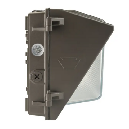 Keystone KT-WPLED35-M1-8CSB-VDIM XFit Traditional LED Wall Pack - 35W - CCT Selectable - 120-277V - Bronze