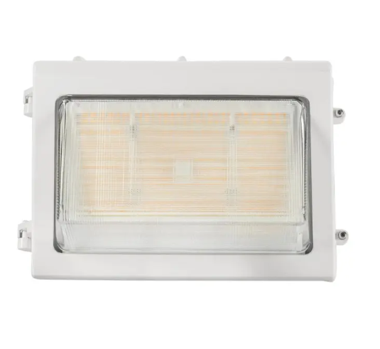 Keystone KT-WPLED80-M1-8CSB-VDIM-W XFit Traditional LED Wall Pack - 80W - CCT Selectable - 120-277V - White