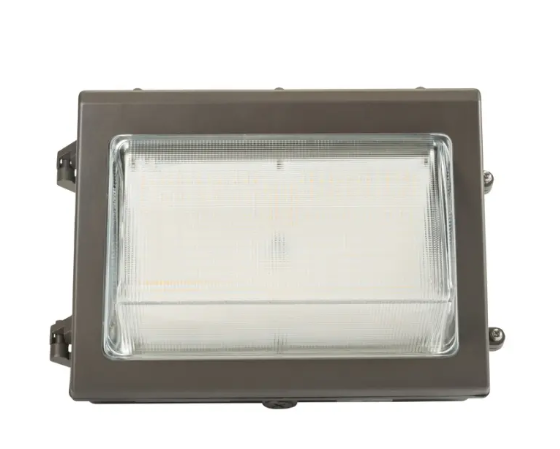 Keystone KT-WPLED80-M1-8CSB-VDIM XFit Traditional LED Wall Pack - 80W - CCT Selectable - 120-277V - Bronze