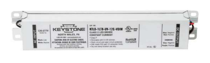Keystone KTLD-1LT8-UV-12C-VDIM /G2 Constant Current Led Driver For Type C T8 Lamps