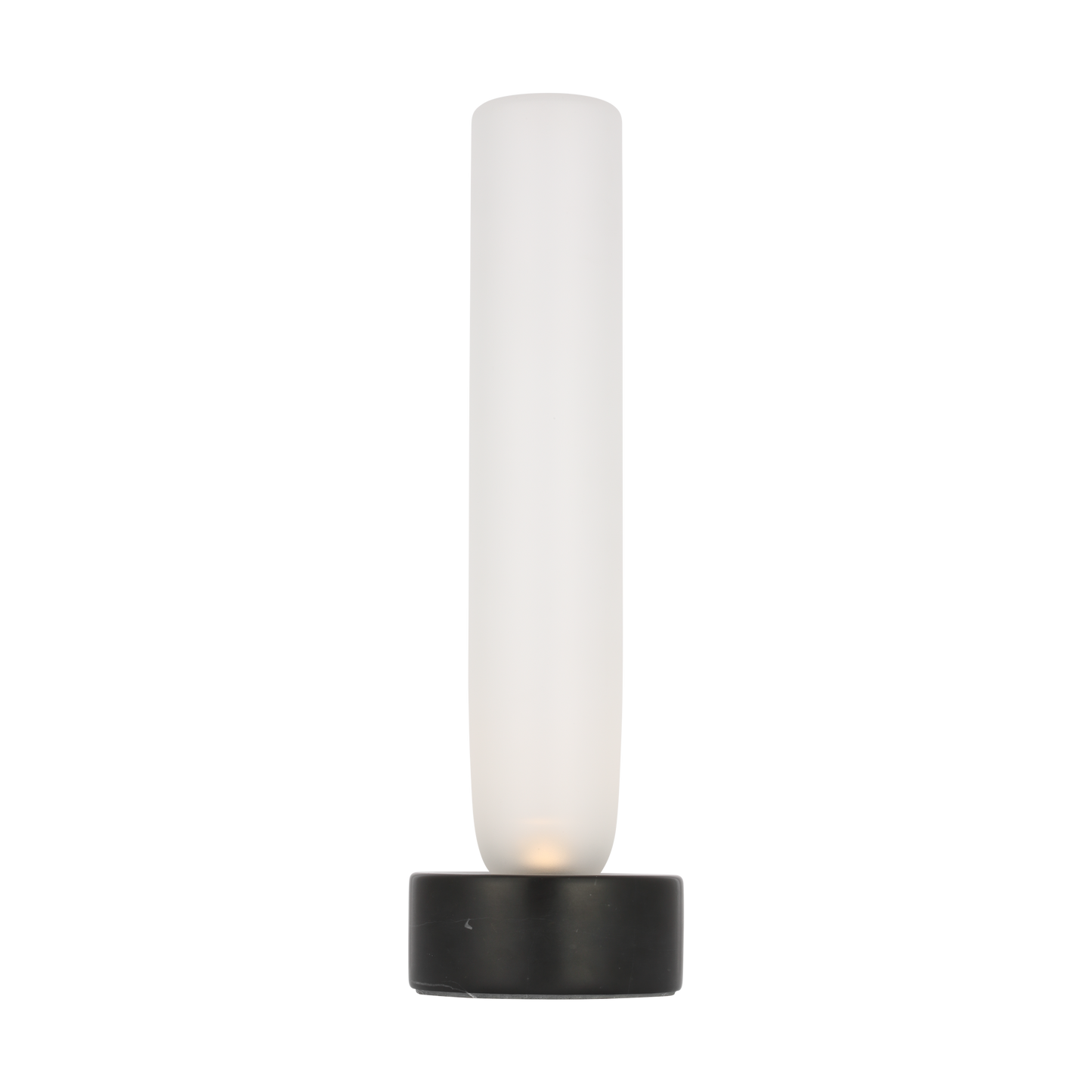 Visual Comfort Architectural KWTB50127CEB Kelly Wearstler Volver 14.9", 11W Black Marble LED Table Lamp 2700K Integrated LED