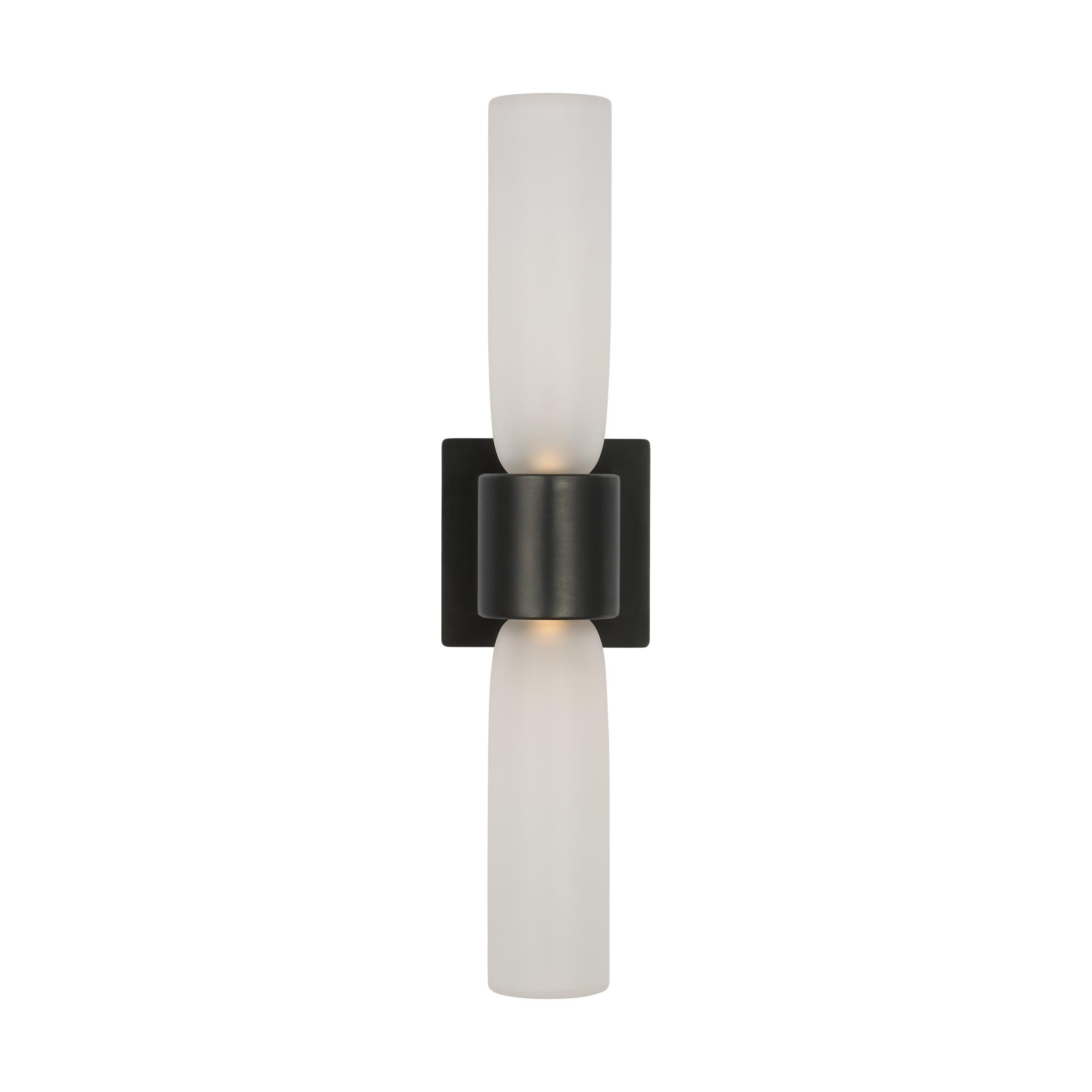 Visual Comfort Architectural KWWS49827CEBZ Kelly Wearstler Volver 18.6", 10.4W Bronze LED ADA Sconce Wall Light 2700K Integrated LED