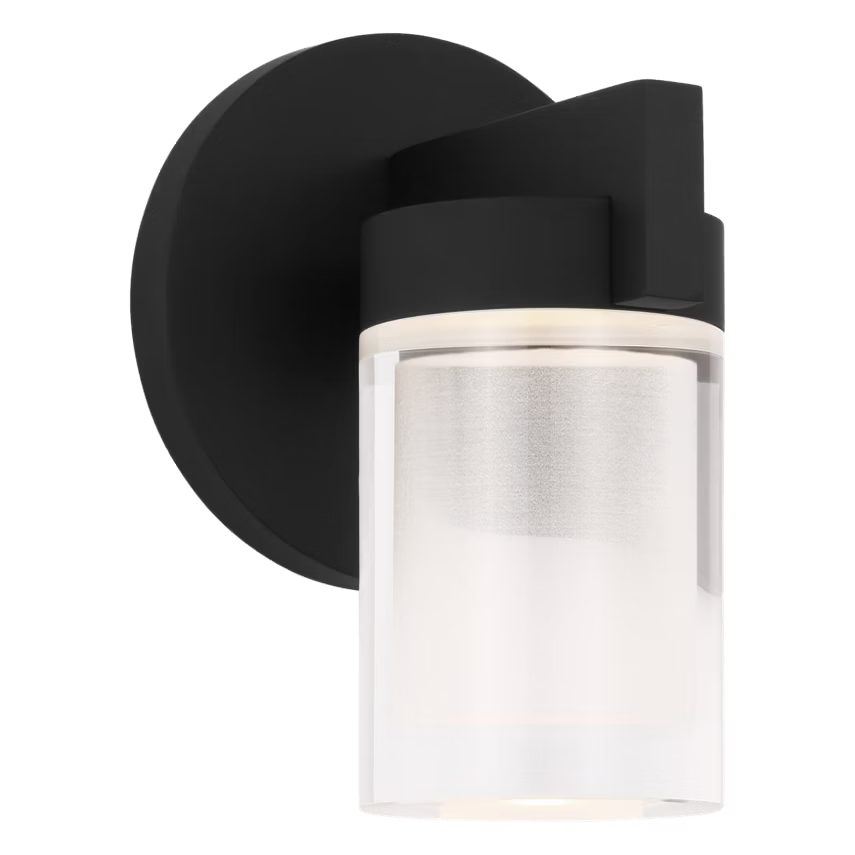 Visual Comfort Architectural KWWS19927B-277 Esfera Small Sconce - Nightshade Black - 7.7W 2700K - 632 Lumens - Dimmable - Vertical Mount - Voltage 277V