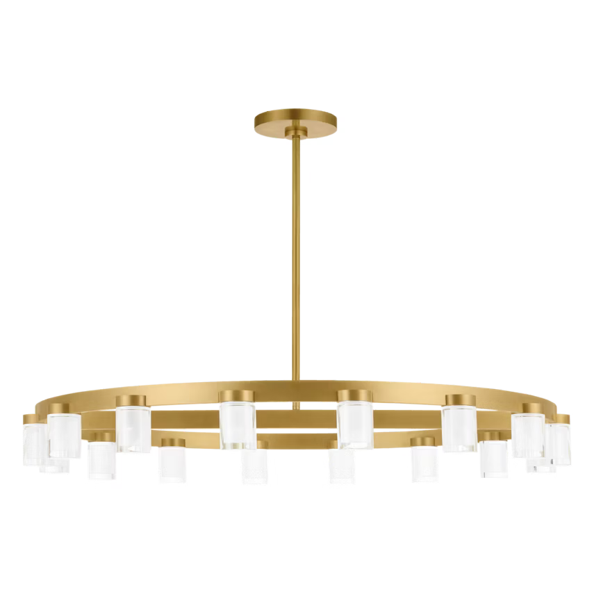 Visual Comfort Architectural 700ESF44NB-LED927 Esfera Chandelier - Natural Brass - 61.76W 2700K - 7526 Lumens - 90 CRI