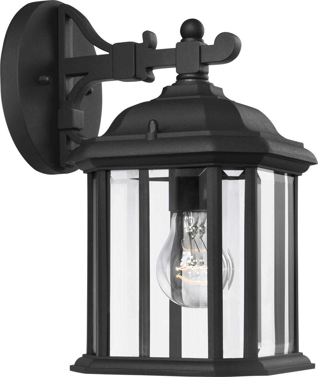 Generation Lighting Kent 84029-12 black outdoor wall light