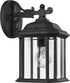 Generation Lighting Kent 84029-12 black outdoor wall light