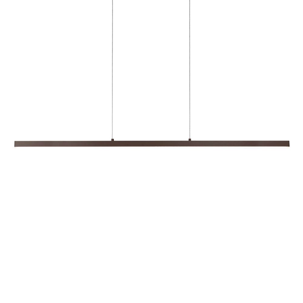 Kuzco Lighting LP10356-BK-2700K Vega 56 inch LED Linear Light in Black with White Acrylic Diffuser, Color Temperature 2700K, Wattage 38W, Voltage 120V