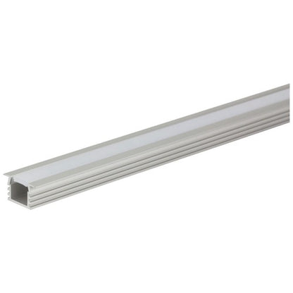 Task Lighting L-002XL-FR-48 48" 002XL Series Recessed Aluminum Profile, Frosted Lens