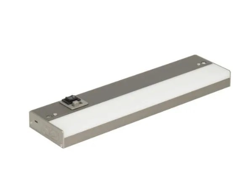 Task Lighting L-BL12-DS-TW 7 Watt 12" LED Under Cabinet Light - CCT Selectable - 480 Lumens - 120V - Dark Silver