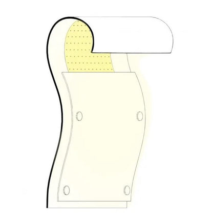Task Lighting L-FSL-15W-40 15 Watt 9" x 24" LED Canvas Tape Light Sheet - Cool White 4000K - 1,240 Lumens - 24V