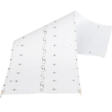 Task Lighting L-FSL-15W-40 15 Watt 9" x 24" LED Canvas Tape Light Sheet - Cool White 4000K - 1,240 Lumens - 24V