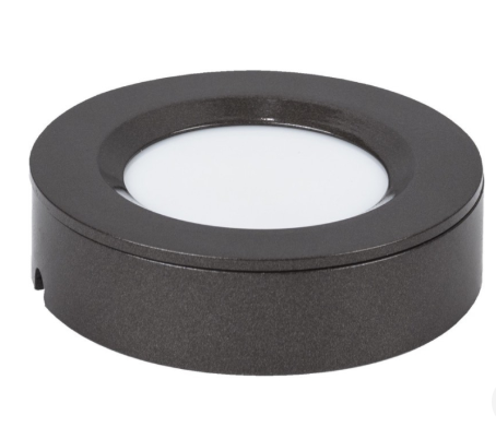 Task Lighting L-PS-TDC-BZ 2 Watt LED Puck Light - CCT Selectable - 12V - Bronze Finish