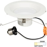 Task Lighting L-RC6-FR9-30 6" Led Trim For Recessed Can