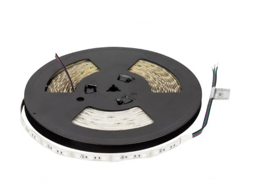 Task Lighting L-RGB-M300-16 LED Strip Light - 16FT Reel - IP65 Wet Location - RGB Tunable - 5.4W / FT - 260 Lumens / FT - 12V