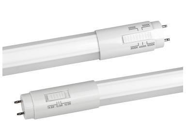 MaxLite L10.5T8SDE4WCS-PCG Tube Light Ul Type B Ballast Bypass T8 Wattage Selectable 10.5w 1600lm/12.5w 1800lm/14.5w 2200lm 4-ft Led Single/double-ended Bypass T8 5cct 30/35/40/50/65k Pet Coated Glass (Ul Type-b)