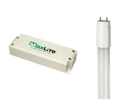 MaxLite L11.5T8EX435DDR1L11 4ft LED T8 External (UL-C) 1-Lamp Kit ...