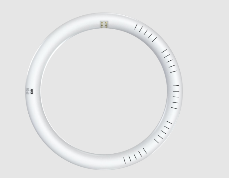 Eiko L16WT9/C12/ABP/FCCT/U 12" T9 Circline Type A+B Plastic, Wattage 16W, Lumens 2000 lm, Color Temperature 35K/40K/50K/65K, Voltage 120-277V