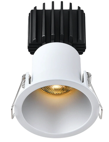 Lotus LED Lights L3F-RDT-AZ Trim for Tangra 3" Fixed Round Deep Regressed Thin, Alzak Finish