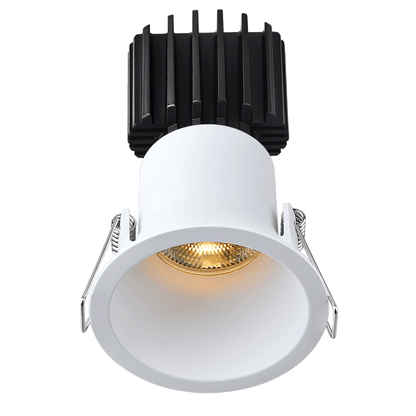 Lotus LED Lights L3F-RDT-WH-RC20-4C90 Tangra 3″ Fixed Round Deep Regressed Downlight – 4CCT – 20° Beam – White Trim – Clear Glass Reflector – CRI 90