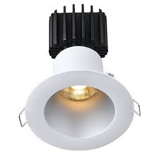 Lotus LED Lights L3F-RDW-AZ-LW50-3K98 Tangra 3″ Round Flush Downlight – CCT 3000K – 50° Beam – Bronze Trim – White Lens Reflector Reflector – CRI 98