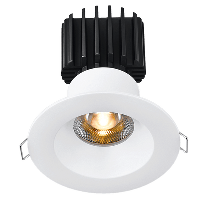 Lotus LED Lights L3F-RRW-WH-LW50-3K95 3" Tangra LED Fixed Round Recessed Wide Trim - Color Temperature: 3000K - Lens White - Beam Angle: 50° - Finish: White