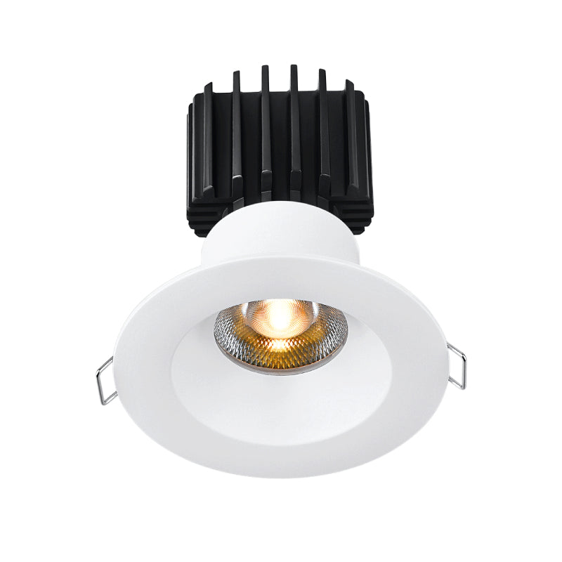 Lotus LED Lights L3F-RRW-WH Trim for Tangra 3" Fixed Round Recessed Wide - Finish: White