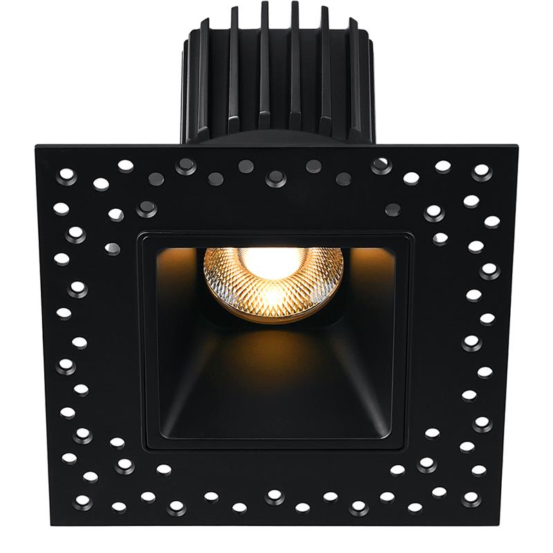 Lotus LED Lights L3F-SDI-BK-LB24-4C90 Tangra 3″ Surface/Trim Downlight – 24° Beam – 4CCT+DTW (3500K to 2700K) – Black Trim – Black Lens Reflector – CRI 90