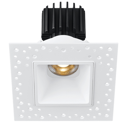 Lotus LED Lights L3F-SDI-WH-LW36-3K95 Tangra 3″ Surface/Trim Downlight – 36° Beam – 3000K – White Trim – White Lens Reflector – CRI 98
