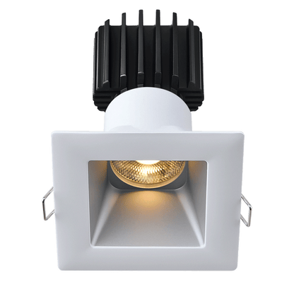 Lotus LED Lights L3F-SDW-AZ-RS20-4C90 Tangra 3″ Surface Downlight – 20° Beam – 4CCT – Alzak Trim – Semi Frosted Glass Reflector – CRI 90