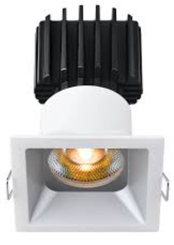 Lotus LED Lights L3F-SRT-AZ Tangra 3" Round Recessed Thin Flanged Trim – Azure