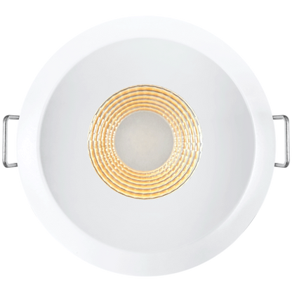 Lotus LED Lights L3G-RRT-WH-RS20-3K95 Tangra 3″ Gimbal Round Recessed Thin White Trim, Reflector Semi Frosted Glass, Beam Angle 20°, Color Temperature 30K, CRI95