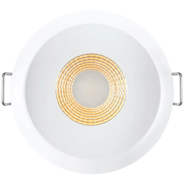 Lotus LED Lights L3G-RRT-BR-RS36-1895 Tangra 3" Gimbal Round Recessed Thin Trim – Dim-to-Warm (3000K–1800K) – 36° Beam – Bronze Trim – Semi-Frosted Glass Reflector – CRI95