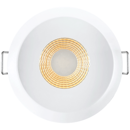 Lotus LED Lights L3G-RRW-BK-RS36-5C95 Tangra 3" Gimbal Round Recessed Wide Trim - 5CCT -  36° Beam - Black Trim, Reflector with Semi Frosted Glass - CRI95