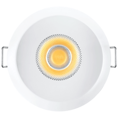 Lotus LED Lights L3G-RRW-WB-LB50-5C98 Tangra 3" Gimbal Round Recessed Wide Trim - 5CCT -  50° Beam - White/Black Duo Trim, Reflector W/ Black Lens - CRI98