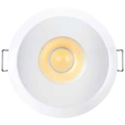 Lotus LED Lights L3G-RRW-WH-LW36-3K98 Tangra 3″ Gimbal Round Recessed Wide White Trim, Lens White, Beam Angle 36°, Color Temperature 30K, CRI98