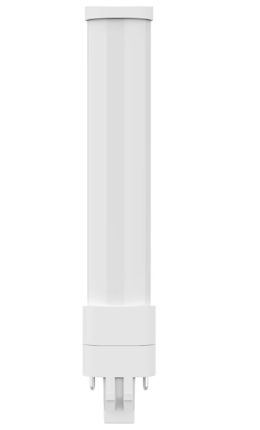 Eiko L5.5WPLS/AB/840/U/GX23/H PLS Type A+B Plastic, 80CRI, Wattage 5.5W, Lumens 570 lm, Color Temperature 4000K, Voltage 120-277V, Horizontal GX23