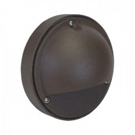 Orbit L7011-BR-WW Led 4" Surface Moon Step/ Wall Light, Wattage 2W, Voltage 12V, Bronze Finish