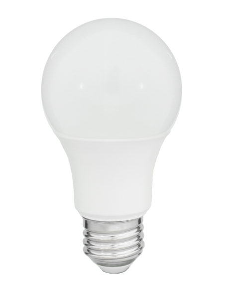 Eiko L8WA19/830PF/D/E26 A19 80CRI, Plastic Frosted Dimmable, Wattage 8W, Lumens 800 lm, Color Temperature 3000K, E26