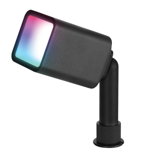 Feit Electric LV/LANDSCAPE/RGBW/AG Color Changing (RGBW) Smart Wi-fi LED Landscape Light, Compatible with Alexa and Google Home, Multi-Color Temperature, Wattage 12W, Voltage ‎12V
