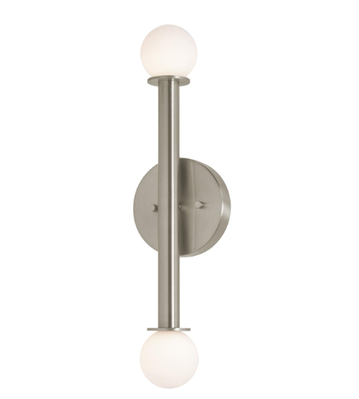 AFX Lighting LANS0620LAJUDSN Lane 20 Inch LED Wall Sconce Light, 120-277V, Watt 10W, Selectable 5CCT Satin Nickel Finish