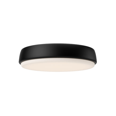 Alora Mood FM503715MB Laval 15-in Flush Mount Ceiling Light - CCT Selectable - Finish: Matte Black