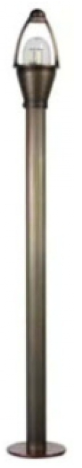 Orbit LB18S-AZ-WW Led Outdoor Solid Brass Path Light, Wattage 2w, Voltage 12v, Color Temperature 3000k, Antique Bronze Finish