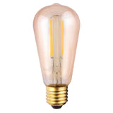 Cyber Tech Lighting LB4A-VINT/21K 5.5W LED Old Edison Filament Vintage ST21 Bulb Warm White - Single