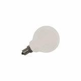 Cyber Tech Lighting LB60FG25-D/WW/2PK 6W LED Frosted G25 Filament Globe Dimmable, CCT 2700K, E26 Base, 2 Pack